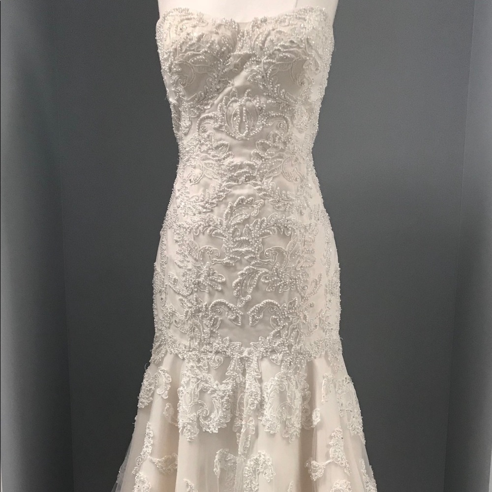 Oleg Cassini wedding gown
